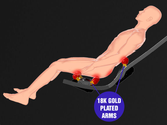 18K-GOLD-plated Massage Robot Arms